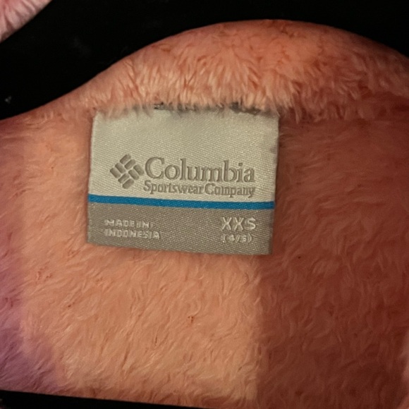 Columbia Sportswear Girls Fire Side Sherpa Full Zipper Jacket XXS 4/5 - Picture 3 of 4